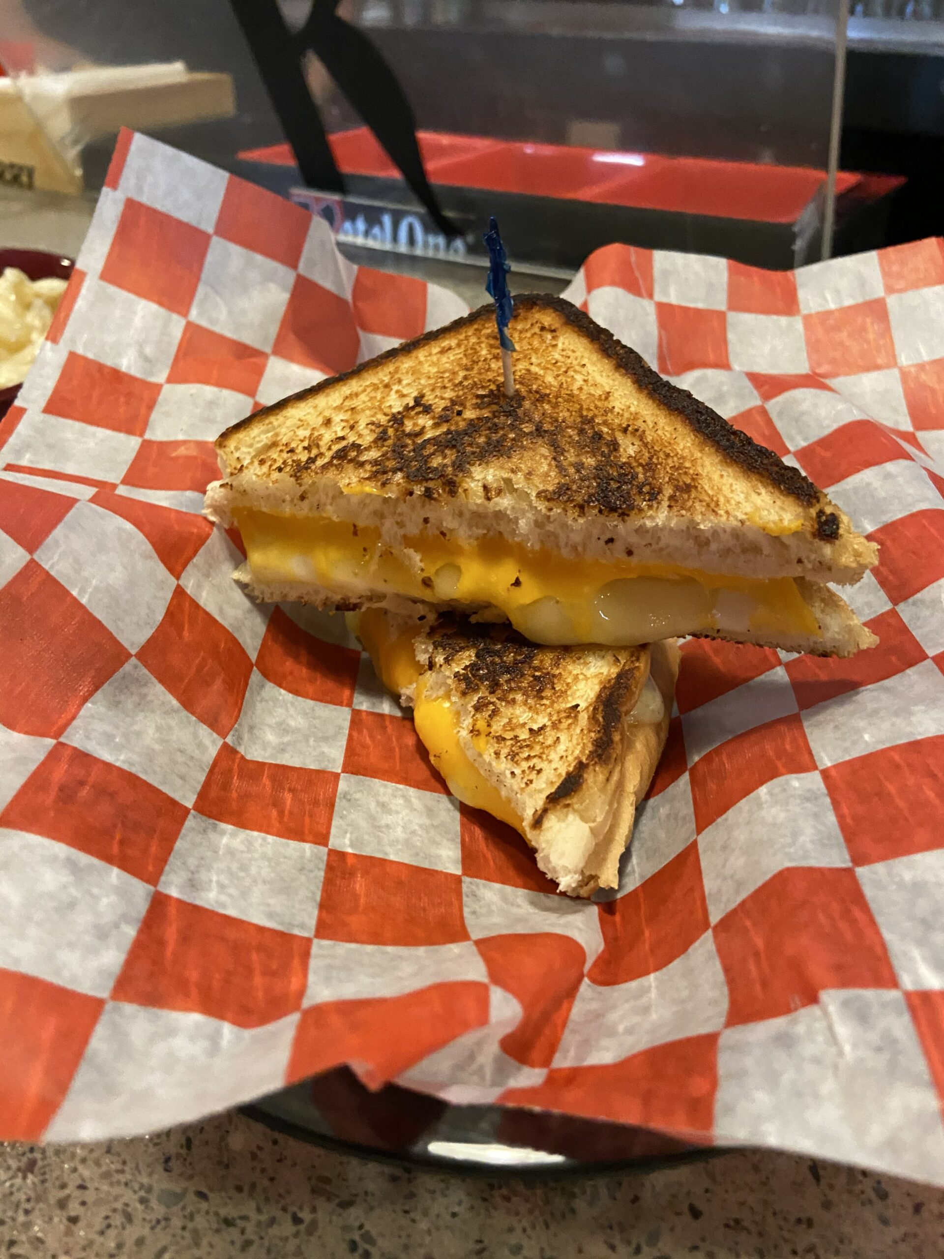 Jucy Lucy Grilled Cheese
